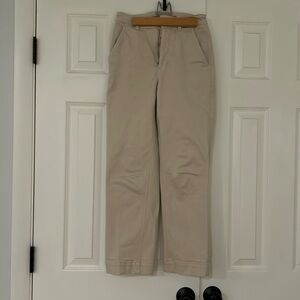 Everlane straight crop pants